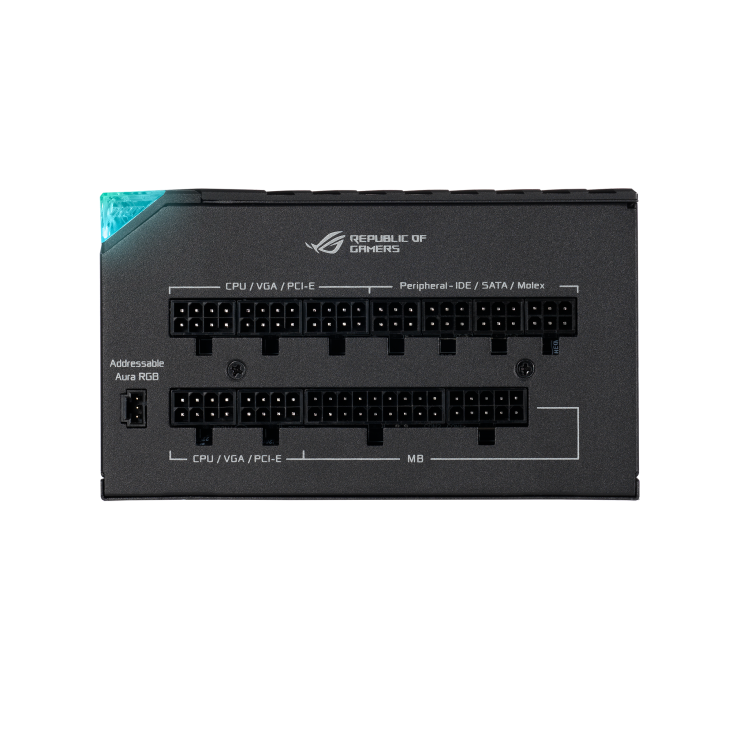 ASUS ROG THOR 850W Platinum II Fully Modular Power Supply, 80 Plus Platinum OLED Display ASUS ROG THOR 850W Platinum II Fully Modular Power Supply, 80 Plus Platinum OLED Display